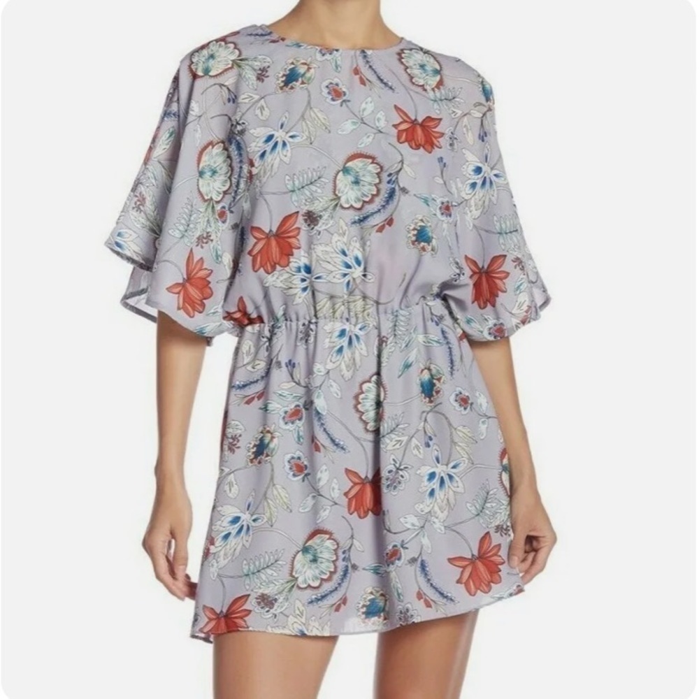 PRICE IS FIRM - PARKER Violet Garden Mini Dress Size Medium